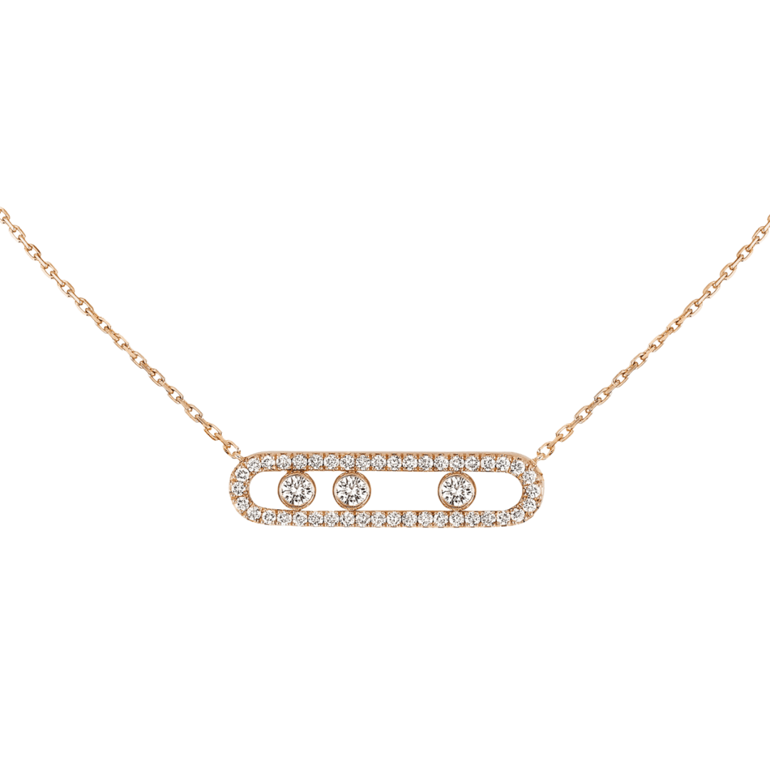 Collier Diamant Move Or Rose Messika Raynal Aix en Provence