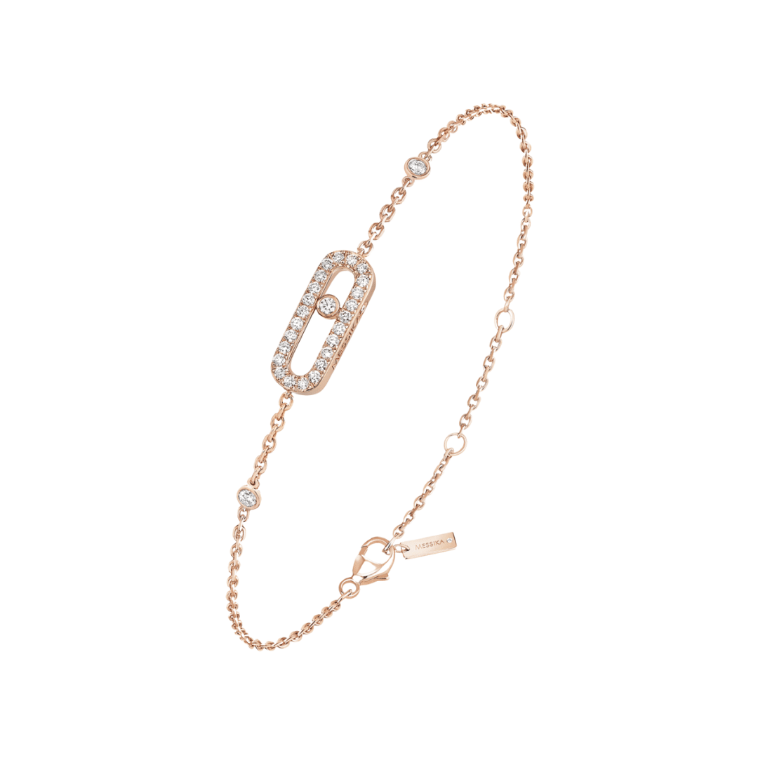 Messika Bracelet Diamant Move Uno Or Rose raynal aix en provence bijoux moderne actuel tendance jeune