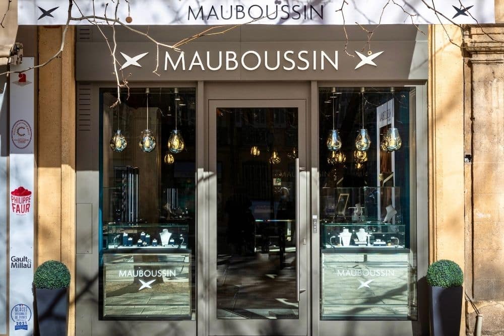 boutique Mauboussin cours Mirabeau