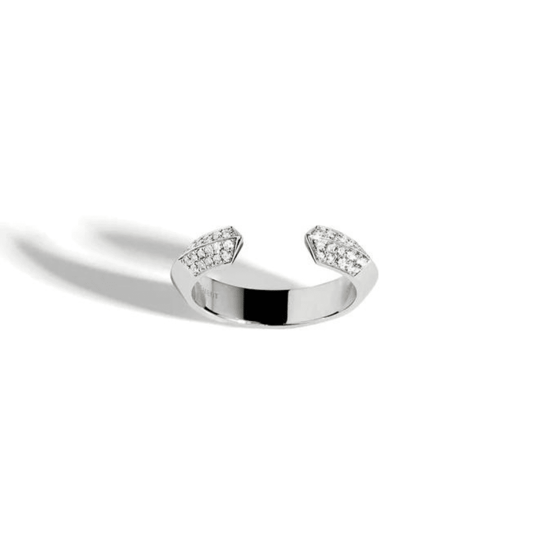statement BAGUE ANYWAY OUVERTE DIAMANTS & ARGENT raynal aix en provence